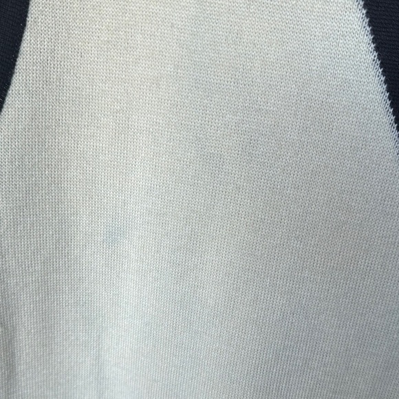 Gianfranco Ferre Black Cream Knit Golf Vest Sweater - Picture 5 of 11